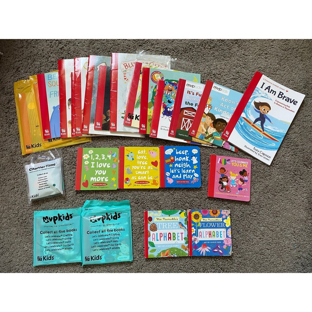 Lot of 24 Chick-Fil-A Kids Books/Cards/Games from Kids Meals